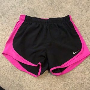 Purple and Black Nike Running Shorts